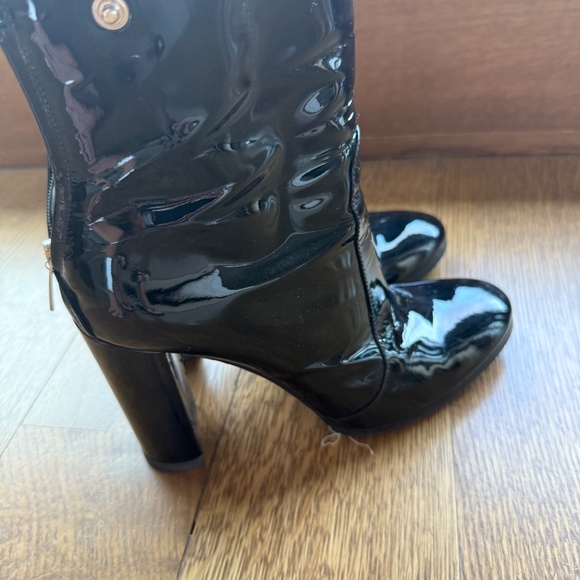 Gianvito rossi ankle boots black patent size 40 - Picture 2 of 5